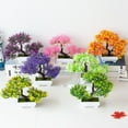 thumbnail image 3 of EchoBliss Maceta Artificial Falsa Planta Bonsai Maceta Simulación Pino Decoración Hogar/Oficina, 3 of 8