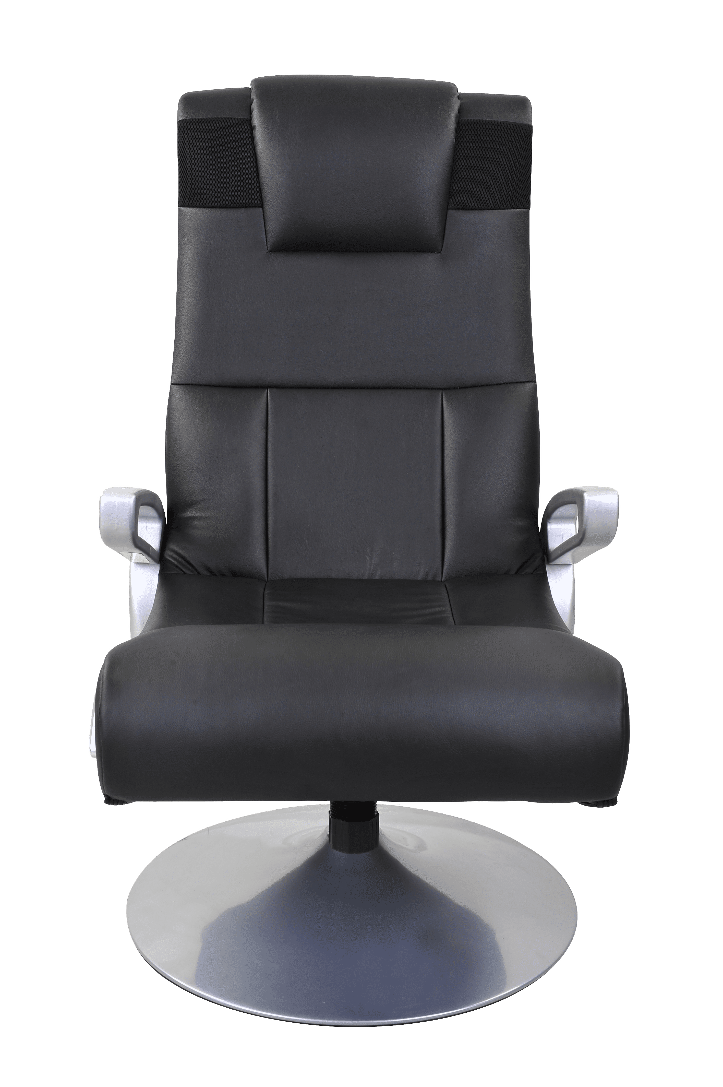 X Rocker Foldable Bluetooth Swivel Gaming Chair, Black