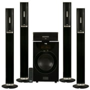Acoustic Audio AAT3002 Tower 5.1 Home Theater Bluetooth Speaker System