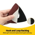 thumbnail image 4 of SPEEDWOX 30 Pcs Hook and Loop Triangle Sandpaper 400 Grit 80mm 3-1/8 Inches for Oscillating Multi Tool Detail Sander Sanding Discs Triangle Sanding Pads, 4 of 7