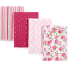 Hudson Baby Unisex Baby Cotton Flannel Burp Cloths