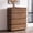 21.65, variant on NessCarsti Modern Storage Cabinet with 4 Drawers and Shelves, Walnut Brown, 21.65"