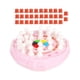 thumbnail image 2 of Juegos de mesa de ajedrez 2 en 1 CUTICAT juguetes Montessori rosa, 2 of 8