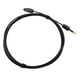 thumbnail image 2 of Cable de audio óptico digital de 3,5 mm, cable de fibra óptica resistente, portátil, multiusos, fácil de usar para amplificador de TV doméstico. 100 centímetros, 2 of 10
