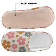 thumbnail image 4 of Chaqlin Classic Flowers Women's Cozy Slipper Socks Soft Plush Fuzzy Warm Non-Slip Skid-Resistant Sole Lightweight Comfortable For Home, 4 of 7