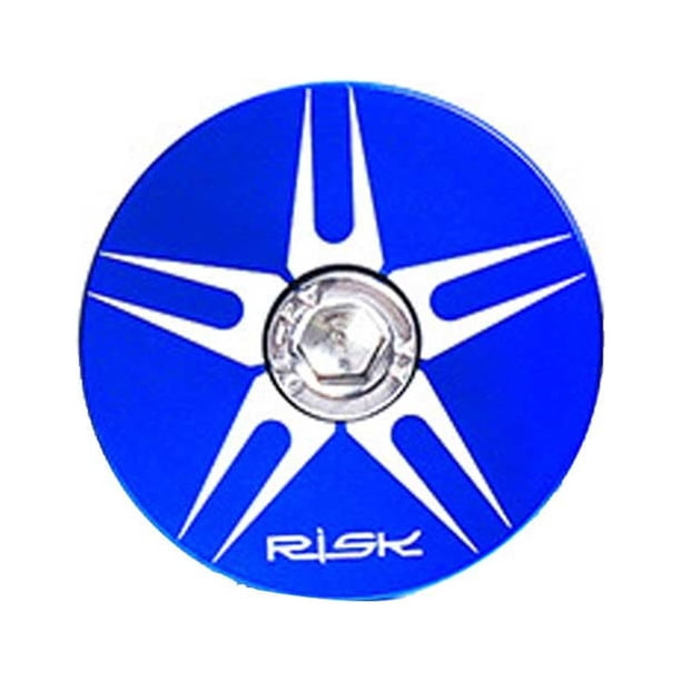 Advancent Cubierta de auriculares RISK Professional Good Sealing, resistente al desgaste, 28,6mm, horquilla delantera, accesorios para Ciclismo Azul estrella espina