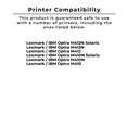 thumbnail image 3 of Zoomtoner Compatible with Lexmark IBM 17G0154 Laser Toner Cartridge - Regular Yield - Black, 3 of 4