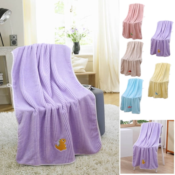 Set de toallas de baño de microfibra Coral Velvet - Portátil, absorbente de agua, 70x140cm, toalla de viaje suave para mujer
