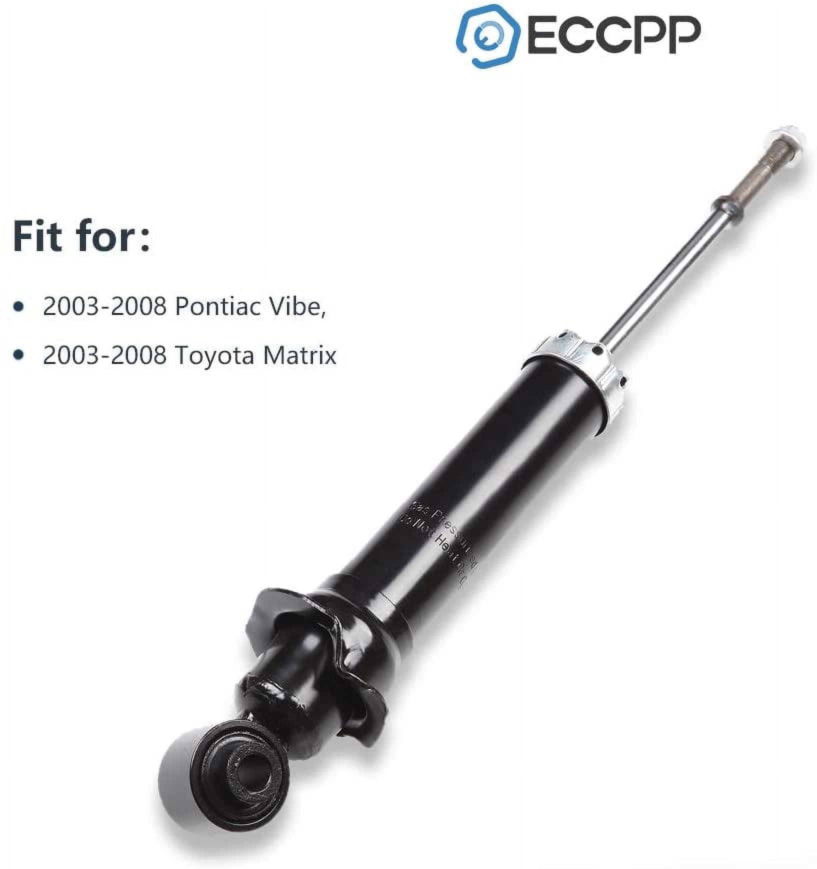 Shocks Struts,ECCPP Rear Shock Strut Absorbers Kits fit for 2003 2004 2005 2006 2007 2008 for Toyota Matrix for Pontiac Vibe Compatible with 344613 71375