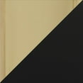 thumbnail image 2 of LumiSource Gold Metal, Black PU Claire Chair, 2 of 11