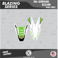 thumbnail image 3 of Kalair GFX Graphics Kit for Kawasaki KLX110 (2010-2023) Blazing Series, 3 of 5