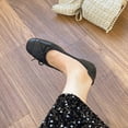 thumbnail image 3 of Ladies' Retro Ballet Flats, Soft Sole, Comfortable Slip-on, 3 of 19