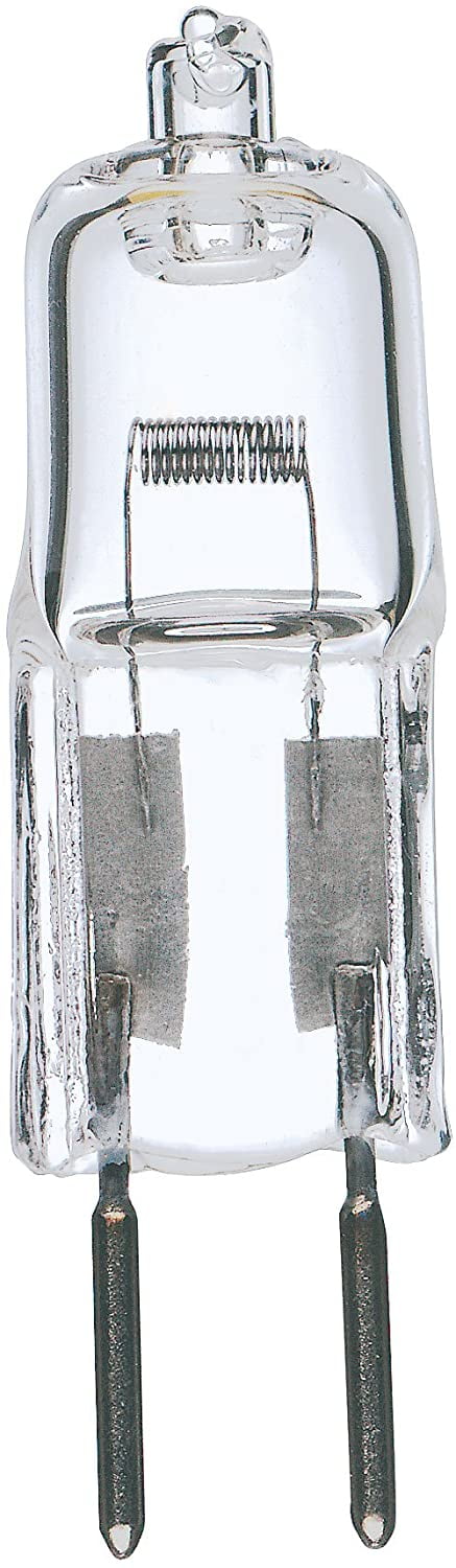 2 Pack Satco S3171 10 Watt; Halogen; T3; Clear; 120 Lumens;  12 Volts