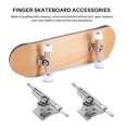 thumbnail image 5 of 200 Pcs 29mm Fingerboard Trucks Finger Skateboard Deck with Nuts with Spanner Screwdriver for Finger Skateboards, 5 of 8