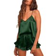 thumbnail image 1 of Conjunto de lencería con camisola y pantalones cortos, conjunto de pijama con camisola para mujer, conjunto de ropa de dormir con camisola, conjunto de pijama con camisola, máxima confiabilidad, 1 of 5