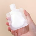 thumbnail image 2 of 5 Sachets en Plastique Transparents 30/50/100ml Distributeur de Liquide Étanche Réutilisable, 2 of 6