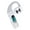 White, variant on Headset with Bluetooth – Wireless Bluetooth Earphones, Ear Mounted, Non In Ear, Ear Digital Display, Sports Range, Noise Reduction