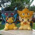 thumbnail image 4 of Pokemon Gengar Coser Plush Pikachu Cos Garchomp Tyranitar Lucario Rayquaza Stuffed Doll Morpeko Toys Hobbies Xmas Gift For Kid, 4 of 5
