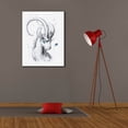 thumbnail image 4 of Epic Graffiti 'Capricorn' by JoJoesArt, Canvas Wall Art, 26"x34", 4 of 8