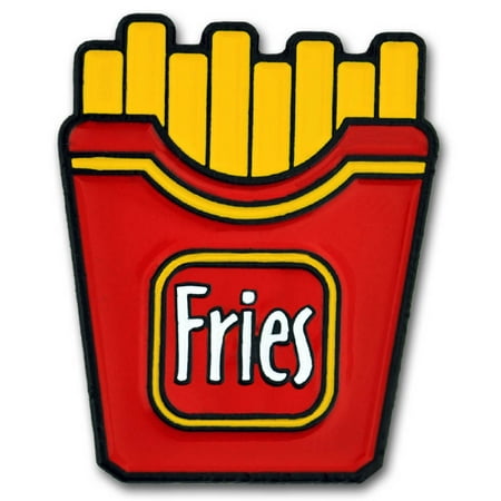 Fast Food French Fries Enamel Lapel Pin (Best Fast Food French Fries)