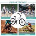 thumbnail image 5 of Ambifirner Mountain Bike Double Disc Brakes 26 Inch Men Bicycle for Teen, 5 of 6