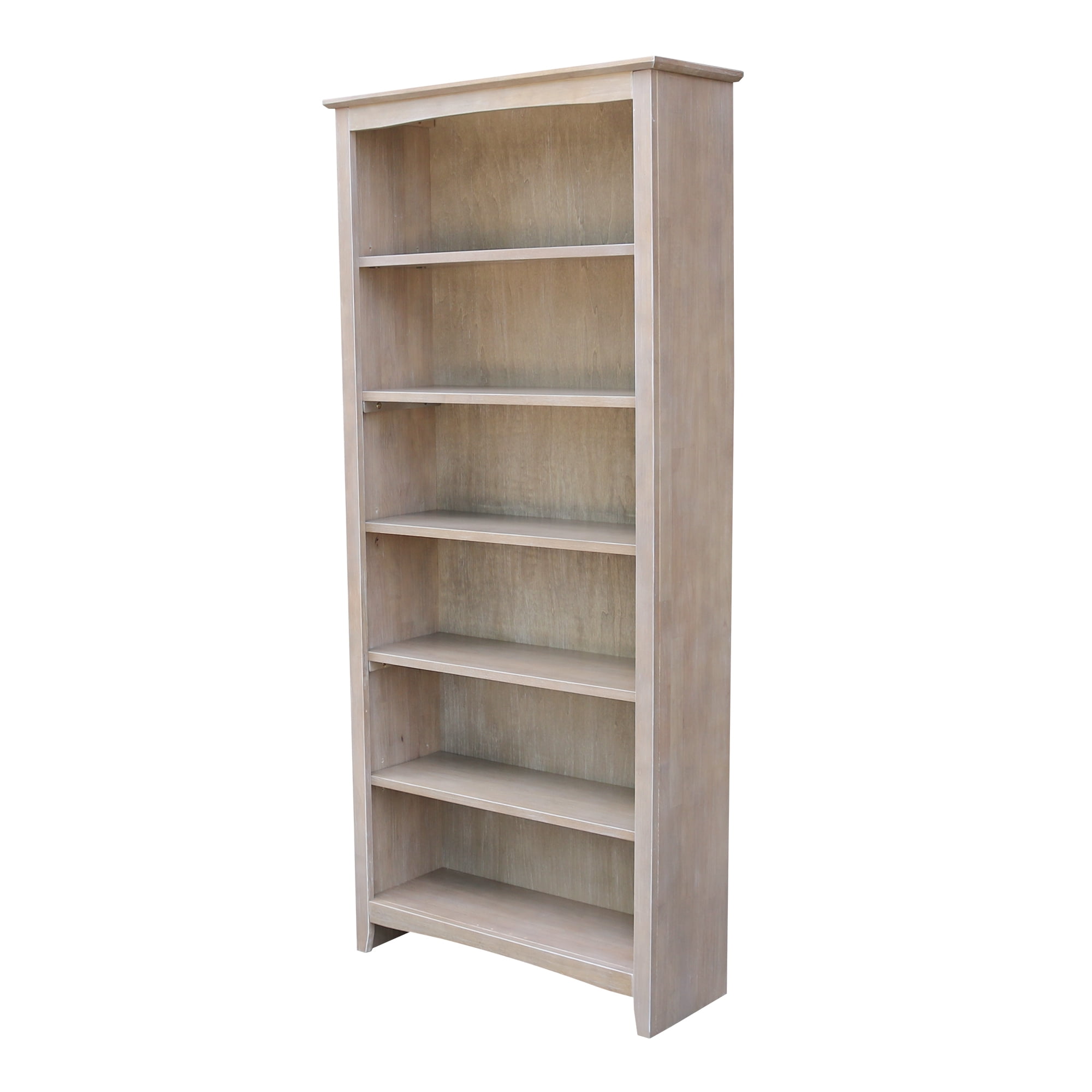 Shaker Bookcase 72"H Gray