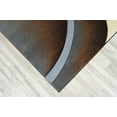 thumbnail image 3 of Planet Rugs Premium 3D Thick Abstract Indoor Area Rug 2305 Espresso Brown 7'9''x10'8', 3 of 10