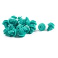 thumbnail image 1 of 20Pcs 9mm Agujero Panel Tapizado de Coche Grapas Remaches Plástico Azul, 1 of 1