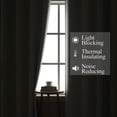 thumbnail image 3 of Cortinas Estelar Textiler, 132 x 260 cm, color verde salvia degradado, opacas, 3 of 9