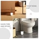 thumbnail image 2 of 4 vasos de plástico para escobilla de baño con base esférica, soporte para escobilla de baño de larga duración, vaso de plástico lavable para escobilla., 2 of 4