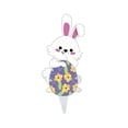 thumbnail image 2 of Easter Yard Signs Easter Bunny Outdoor Sign With Stakes Bunny Egg Garden Sign Plastic Rabbit Lawn Decorations For Outdoors Garden Yard Hunt Game Props, 2 of 5