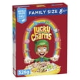thumbnail image 1 of Lucky Charms Breakfast Cereal with Marshmallows, Family Size, Whole Grains, 526 g, 1 of 9