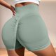 thumbnail image 4 of Pantalones cortos de entrenamiento para mujer con efecto lifting - Pantalones cortos sin costuras con entrepierna de 3,6/4,5/6 pulgadas - Ropa de gimnasio con cintura baja acanalada y transpirable, 4 of 5