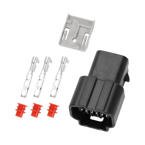 Unique Bargains 3 Pin Water Temperature Sensor Connector Plug Female Wire Terminal for Kia