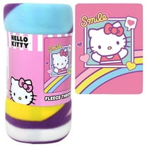 Hello Kitty Multicolor Fleece Throw, 45” x 60”