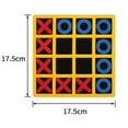 thumbnail image 2 of Tic Tac Toe Game, Noughts and Crosses Board, Portable Travel Puzzle, Educational Strategy Toy, Kids Brain Training, Family Indoor Playing Game, 2 of 5
