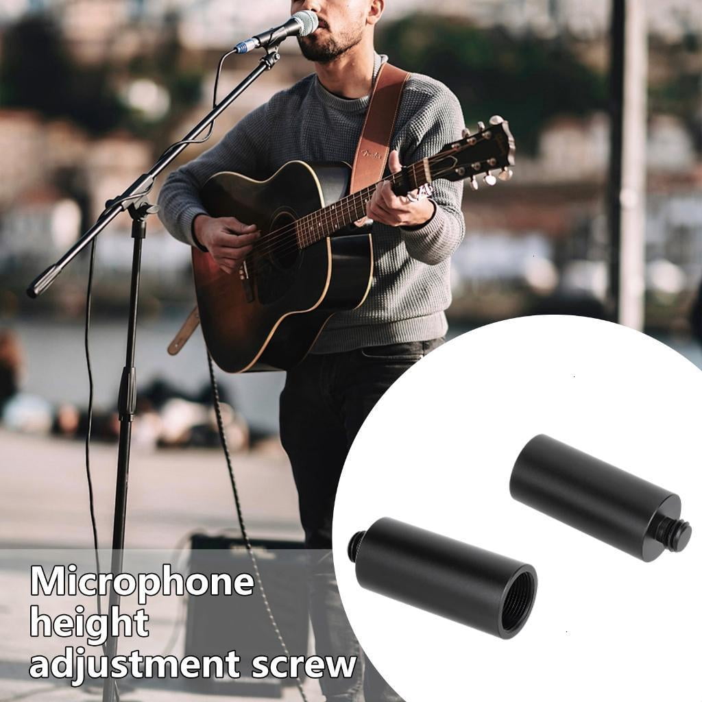 5/8inch Female to 3/8inch Male Screw Adapter For Microphone Stand Ball Head Holder Super Clamp Photography Accessories