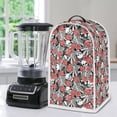 thumbnail image 5 of HELLHERO Protects Blenders Processors Polyester Mixer Blender Cover Skull and Rose Pattern Stylish Dust Cover for Kitchen, 5 of 6