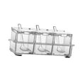 thumbnail image 2 of deevoka Clear Seasoning Box Set Spice Seasoning Jar Spice Storage Container Multipurpose, 2 of 9