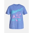 thumbnail image 5 of Peanuts Snoopy Women's Mineral Washed Graphic Tee with Short Sleeves, Sizes XXS-XXL, 5 of 5