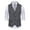 Gray, variant on Jakets for Men Men's Herringbone Tweed Suit Vest Vintage Lapel Vest Men's Coat