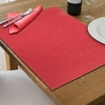 thumbnail image 3 of IH Casa Decor Vinyl Placemat Damask Red - Set of 12, 3 of 3