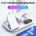 thumbnail image 4 of Station de Charge Sans Fil, Station de Charge Rapide 4 Stations de Charge Sans Fil Efficacité Optimale, 4 of 14