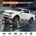 thumbnail image 3 of 2PCS 5T 11000lbs Hydraulic Car Ramps, Heavy Duty Hydraulic Vehicle Ramps Lift Ramp, Portable Car Ramps for Oil Changes, Car Lifts for Home Garage, Vehicle Auto Garage Repair, 3 of 9