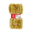 thumbnail image 2 of 15 ft Soft and Silky Champagne Christmas PVC Tinsel Garland, by Holiday Time, 2 of 4