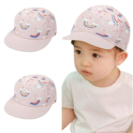 

Hunpta Visor Hats For Kids Baby Sunhat Adjustable Trucker Flat Eaves Beret Baseball Cap Toddler Summer Hats