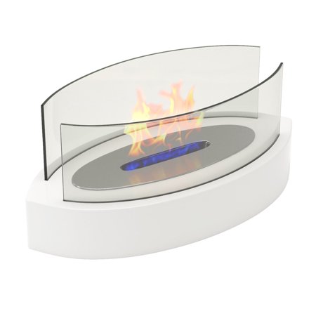Regal Flame Veranda Ventless Indoor Outdoor Fire Pit Tabletop Portable Fire Bowl Pot Bio Ethanol Fireplace Realistic Clean Burning Like Gel Fireplaces Or Propane Firepits White Walmart Canada