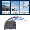 thumbnail image 4 of Controlador de turbina eólica regulador de carga de vientos de 12 V 24 V disipación de calor rápida para energía ANGGREK Otros, 4 of 8