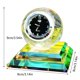 thumbnail image 3 of Perfume cristalino para asiento de coche con reloj incorporado | Soporte multifuncional para ambientador de aire de coche | Diseño decorativo de cristal | Recargable de 10ml | Base estable, 3 of 7