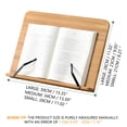 thumbnail image 4 of Étagère Réglable en Hauteur et Angle de Lecture avec Pince à Papier, 4 of 9